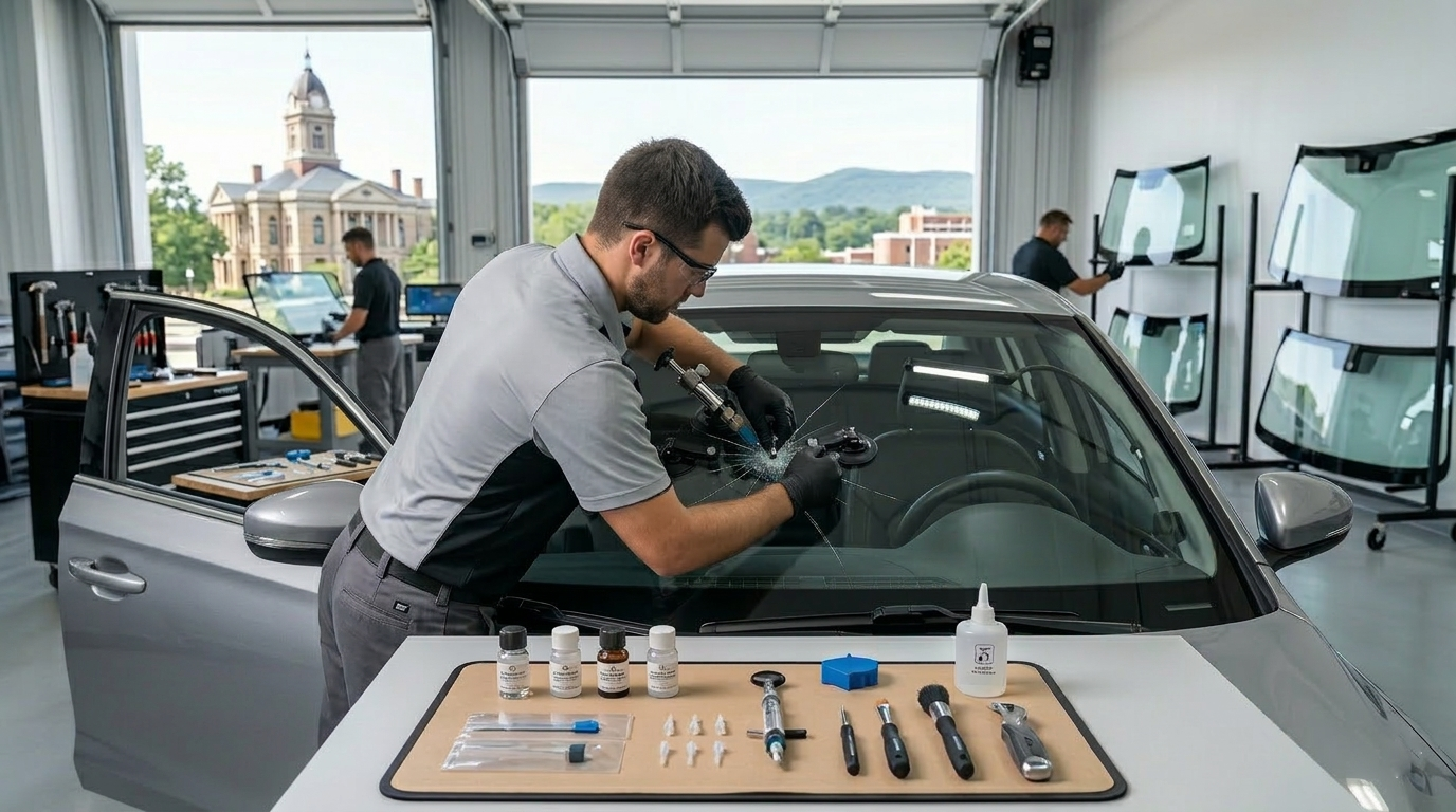 Auto Windshield Crack Repair Fayetteville AR